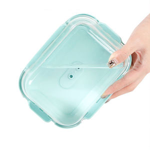 Oneup — boîte à Bento étanche, boîtier de repas pour adulte, 2 compartiments, micro-ondes chauffage, vente en gros - Product Image 2