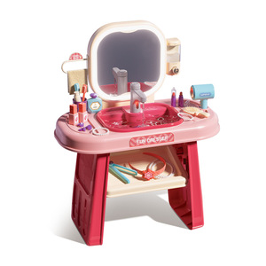 EPT Juego de Maquillaje de Juguete para Niños en Edad Preescolar, Juguetes de Moda y Belleza, Espejos de Maquillaje, Tocador Moderno, Juguetes para Niños - Product Image 2