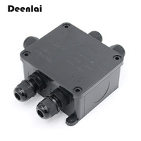 Boîte de jonction étanche pour connexions électriques Boîte de jonction à bornes IP68 5 pôles M16 M20 IP68 Presses en caoutchouc disponibles
