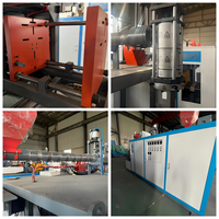 Machine de soufflage par extrusion semi-automatique pour bouteilles et bidons en HDPE de 500 ml à 5 L