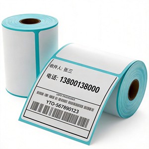 Étiquettes d'expédition thermiques directes <span class=keywords><strong>ZOMAX</strong></span> 4x6 pouces, résistantes à l'eau, à l'huile et aux rayures, autocollantes, en papier, en rouleau – Meilleures ventes - Product Image 5