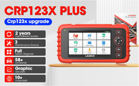 Launch CRP123X PLUS Soporte completo de diagnóstico del sistema OBD II 3 Función de reinicio Diagnóstico del automóvil Lector de código OBD Analizador del motor