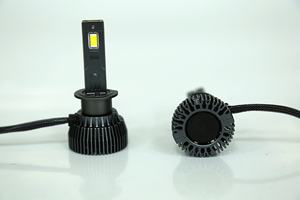 Ampoules de phares à Led universelles H1 60w 6000lm Double Cooper Pipes Low Beam 6000k pour camion tout-terrain - Product Image 5