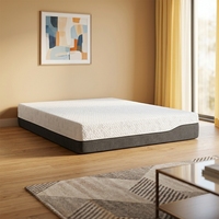 Matelas en mousse à mémoire de gel en gros d'usine pour lit réglable Matelas de refroidissement avec une bonne haleine matelas double haute densité