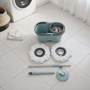 Vadrouille rotative sans lavage tête ronde vadrouille universelle raidisseur <span class=keywords><strong>seau</strong></span> de vadrouille domestique - Product Image 3