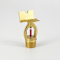 Sprinkler flexible en laiton DN15, épaisseur de paroi latérale de 5 mm, sprinkler à montage au plafond à 68°