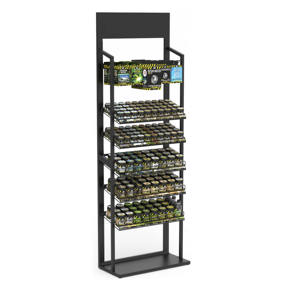 Tùy chỉnh tầng thường vụ phun có thể hiển thị giá đa chức năng sơn chai hiển thị đứng - Product Image 2