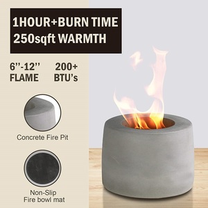 Bol en forme de plante de feu pour camping, <span class=keywords><strong>bio</strong></span>éthanol, grill, excellente qualité, vente en gros, usine - Product Image 4