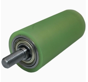 Nouvelle roue à double roulement revêtue de polyuréthane de <span class=keywords><strong>25mm</strong></span> de diamètre extérieur roue en caoutchouc résistant à l'usure pour les industries de l'hôtellerie et de la restauration - Product Image 5