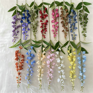 Hoa đơn nhân tạo thân dài nhung Lily của Thung Lũng Hoa Chuông Xanh hoàng gia để trang trí nhà - Product Image 6