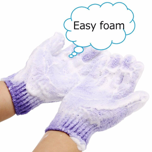 Guanti Esfolianti per il Bagno, Spazzole per Doccia, Spugne Massaggianti per il Corpo, Rimuovi Pelle Morta, Schiuma SPA - Product Image 3