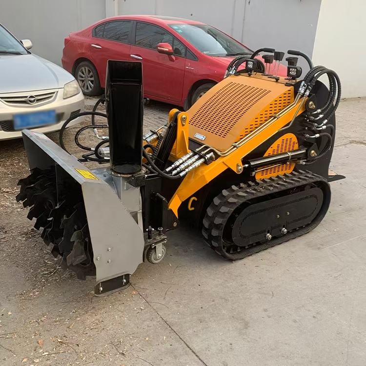 2024 Newest Small Snow Thrower Mini Skid Steer Attachments Snow Blower ...