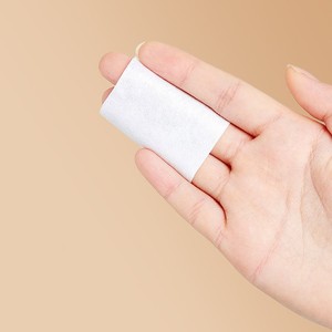 Ánh Sáng Bông Trang Điểm Remover Đặc Biệt 1080 Pcs Ướt Nén Bông Máy Tính Bảng Vuông Căng Ra Dùng Một Lần Bông Pad - Product Image 3