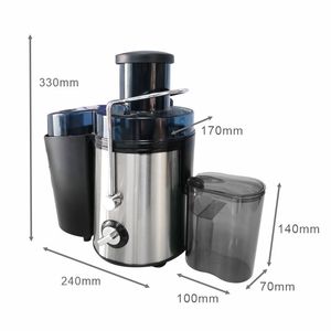 <span class=keywords><strong>Presse</strong></span>-agrumes électrique à vitesse variable, à mastication à froid, en acier inoxydable, extracteur de jus, grande ouverture, lent, pour la maison, l'hôtel - Product Image 5
