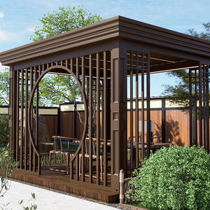 <span class=keywords><strong>Pergola</strong></span> Bioclimatica Motorizzata di Lusso in Alluminio con Tetto a Lamelle LED per Terrazze e Balconi da Esterno - Product Image 3