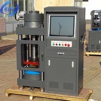 Machine d'essai de matériaux universelle servo-électro-hydraulique intégrée DYE-2000A |   Certifié ISO pour les essais de traction et de compression
