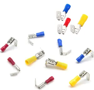 150-pieces Insulated Piggyback Spade Crimp Terminal Connector PVJ