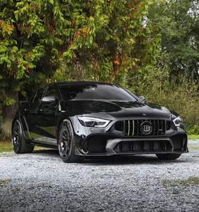 Kit de carrosserie de voiture large de <span class=keywords><strong>prix</strong></span> usine pour Mercedes Benz <span class=keywords><strong>AMG</strong></span> GT43 53 <span class=keywords><strong>63</strong></span> à Brabu Rocket 900 Style aileron de pare-chocs avant arrière - Product Image 3