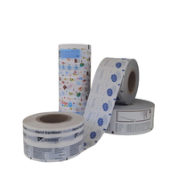 Rouleau de papier aluminium laminé personnalisé imperméable pour l'emballage des lingettes humides et l'emballage alimentaire