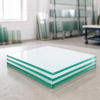 Fournisseur fiable, stock assuré, verre trempé plat thermocuit de 4 à 19 mm pour toit de pergola, plaque de couverture, auvent
