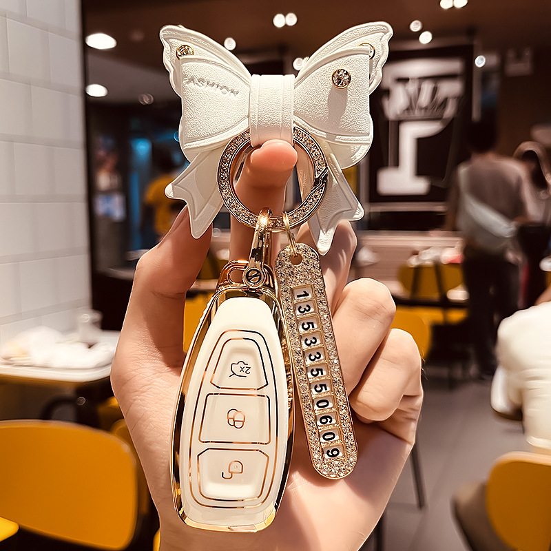 +Golden Bow Diamond Buckle +Golden Number Plate