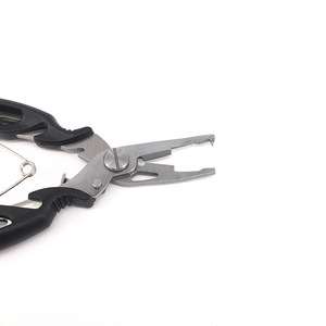 Edelstahl-Angelzange mit Integrierter PE-Schnurschere Multifunktionales Köder- und Schnurschneidewerkzeug für Angler - Product Image 3