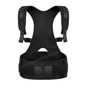 อุปกรณ์พยุงหลังแบบสากลสำหรับเด็ก ผู้ใหญ่ ผู้ชาย ผู้หญิง เข็มขัดพยุงหลังระบายอากาศได้ดี สีดำ - Product Image 1