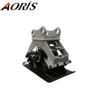 Compacteur vibrant hydraulique haute puissance pour mini-excavatrice de 2 tonnes