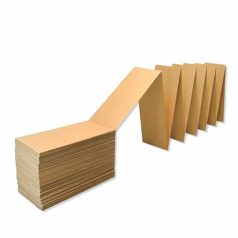 Continuous 1 Pallet Corrugated Cardboard Folding Carton 350 Fold Furniture Transport Packaging Paper & Paperboards