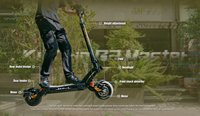 Livraison rapide, entrepôt européen, vente chaude, 2026, fabricants, nouveau type, vitesse rapide, scooter électrique Kukirin G2 Master, adulte