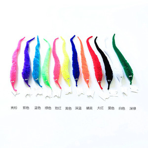 Juguete de gusano mágico para fiestas, 21 cm, colorido, novedoso, juguete de broma para diversión en fiestas - Product Image 5