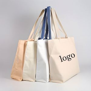Bolsas de Compras de Lona de Algodón con Logotipo Personalizado, al por Mayor, de Alta Calidad y Bajo Precio, para Fabricantes - Product Image 1