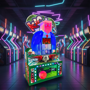 Máquina de juego arcade competitiva de <span class=keywords><strong>boxeo</strong></span> con prueba de fuerza de pies operada con monedas, electrónica, para gimnasios y centros de entretenimiento. - Product Image 1