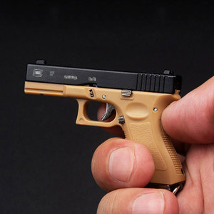 1:3 7Cm Mô Hình 17 Đồ Chơi Súng Móc Khóa Vỏ Ejecting Súng Đồ Chơi Kim Loại Súng Quay Đồ Chơi Súng An Toàn Cho Bé Trai Quà Tặng Lắp Ráp Tháo Dai - Product Image 3