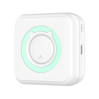 Printer Termal Portabel Mini Cetak Foto Printer Label Termal Saku 58mm Pencetakan Nirkabel Printer Android iOS