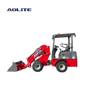 AOLITE ETL600 china telescópica Telehandler 0.6ton pequeno telehandler 100% bateria alta qualidade telehandler carregador telescópico - Product Image 4