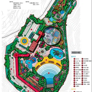 2021 new water amusement aqua park project indoor&outdoor cases master design plan