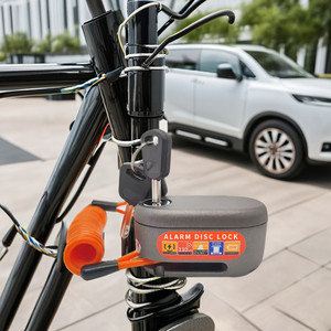 DELANHUWI, gran oferta, bicicleta de carretera, patinete eléctrico, Alarma para motocicleta, resistente al agua, carga USB, bloqueos de freno de disco, sistema antibloqueo - Product Image 6