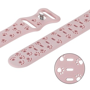 Cinturino in Silicone per Apple Watch serie 6 7 8 9 cinturino di ricambio 41 45 49mm - Product Image 3