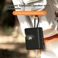 Mini-enceinte sans fil GO3 3ème génération à faible MOQ, étanche 5.0, portable pour extérieur, batterie 500-1000mAh, modèle Golden Brick