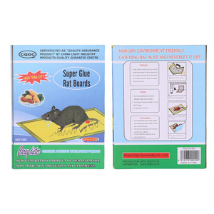 Piège à souris collant jetable écologique modèle B03 avec appât aux cacahuètes pour la lutte contre les rongeurs à la maison et dans les restaurants - Product Image 4
