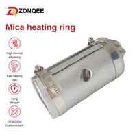 Élément chauffant à bande en mica pour extrudeuse de plastique à vis en acier inoxydable 220V 200W