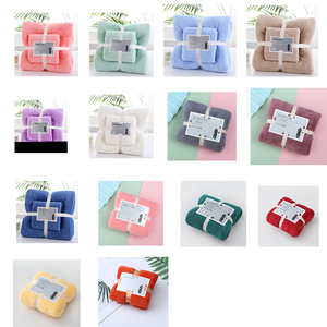 Ensemble <span class=keywords><strong>de</strong></span> serviettes <span class=keywords><strong>de</strong></span> <span class=keywords><strong>bain</strong></span> en microfibre polaire corail doux <span class=keywords><strong>et</strong></span> épais 35x75cm 70x140cm RT tissé Rectangle boîte-cadeau <span class=keywords><strong>serviette</strong></span> 2 pièces ensemble <span class=keywords><strong>de</strong></span> serviettes - Product Image 5