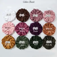 Vente en gros de chouchous en satin de soie XXL, grande taille, 19 cm, chouchous pour cheveux de femme, attaches pour cheveux, élastiques pour mariage
