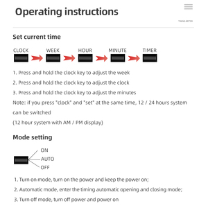 TM03 Kitchen <strong>Timer</strong> Outlet 12/24 Hour Cyclic <strong>Programmable</strong> Timing Socket Time Setting Digital <strong>Timer</strong> <strong>Switch</strong> Socket - Product Image 4