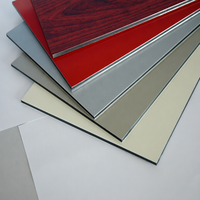 Panneau composite en aluminium effet caméléon imperméable, taille personnalisée pour les travaux de revêtement de façade de bâtiments modernes