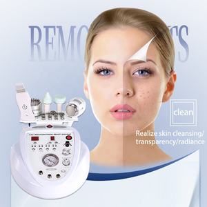 5 in 1 Multifunction Beauty Salon Equipment Facial <strong>Machine</strong> With Microdermabrasion/skin Scrubber/<strong>micro</strong> Current/hot Cold Hammer - Product Image 2