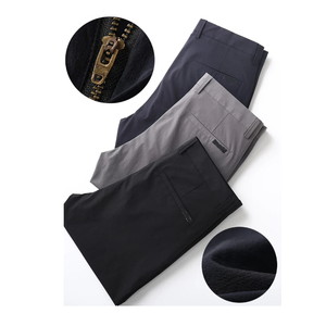 Pantalon slim décontracté à haute élasticité pour hommes, pantalon léger pour hommes, pantalon d'affaires formel pour hommes, fabriqué en BD, nouveauté - Product Image 6