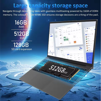 Nouvel Ordinateur Portable Professionnel Ultra-Fin 16 Pouces 2025 avec Processeur Intel i7-13620H, Windows 11 Pro et Déverrouillage par Empreinte Digitale