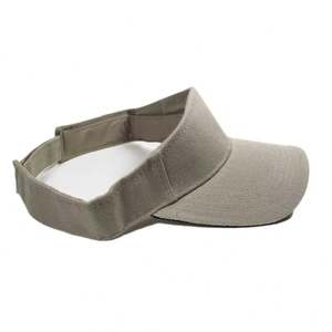 Visière de golf pour homme, tendance, haute qualité, à dessus ouvert, avec fermeture arrière réglable, visière courte pliable de 9 mm - Product Image 3